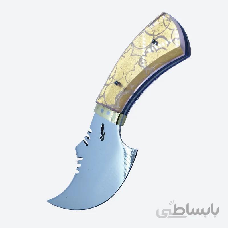 چاقوی پوست کنی طلایی معین