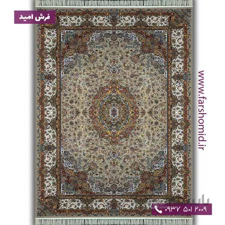 یک تخته 12 متری فرش 1000 شانه 10 رنگ کد 3037 آنا فیلی فرش آرشام