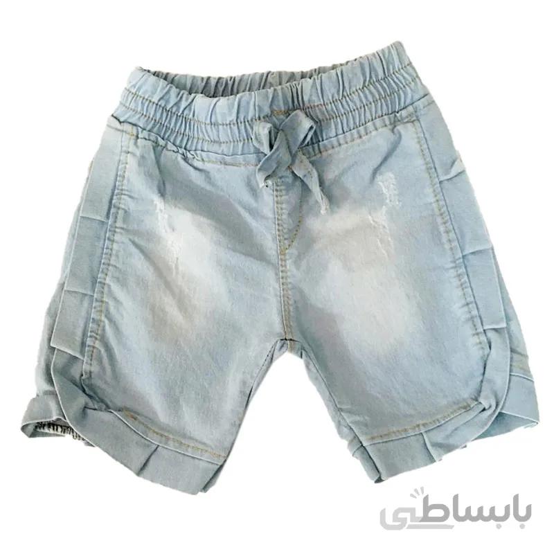 شلوارک جین بچگانه