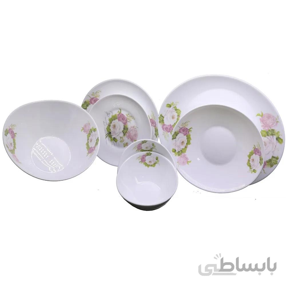 سرویس غذاخوری۲۶ پارچه آرکوپال آزالیا بیضی