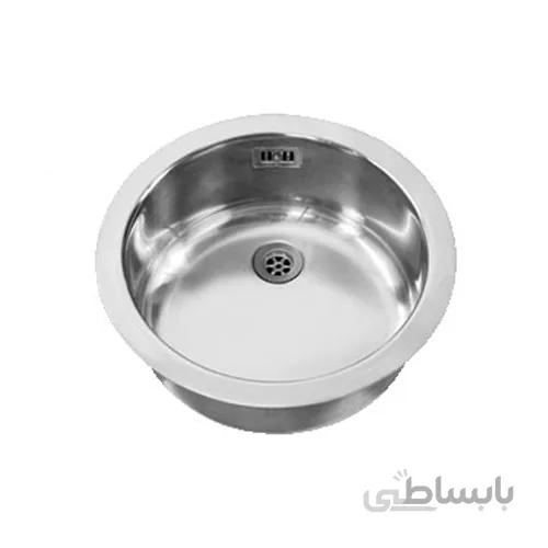 سینک ظرفشویی توکار اخوان ا Akhavan Single Bowl Sink 21 کد 313533