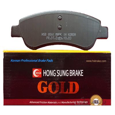 لنت ترمز جلو Gold پژو ۲۰۶(تیپ۵-۶)