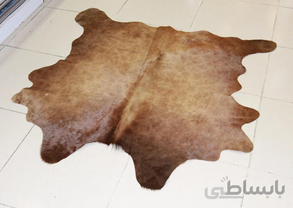 فرش پوست طبیعی گاو مدل AZ-1503 ا AzarFarsh