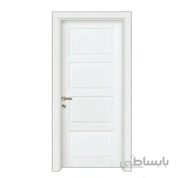 درب HDF خام چهارقاب مادرید