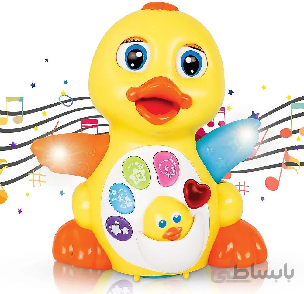 اردک زرد رقصنده هولی تویز ا Huile Toys EQ Flapping Yellow Duck