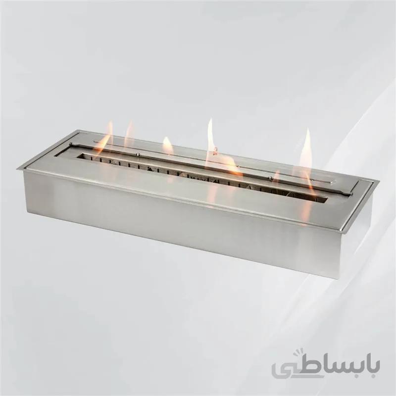 شومینه پرتابل تمام استیل اتانولی 100 آوالون