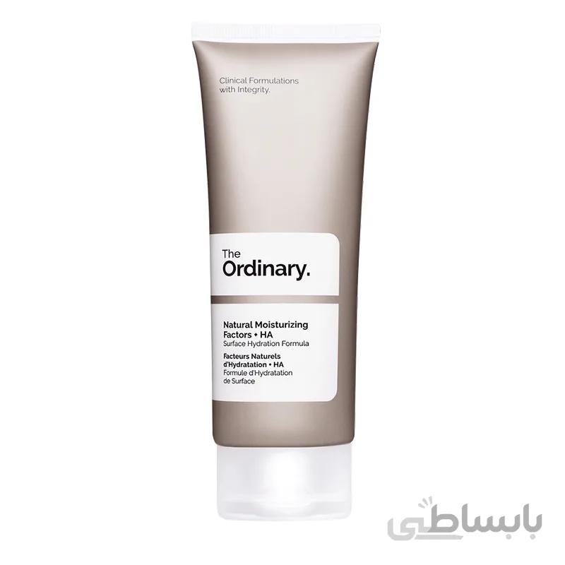 کرم آبرسان هیالورونیک اسید و مواد طبیعی اوردینری 100میلی لیتر THE ORDINARY Natural Moisturizing Factors + HA 100 mil