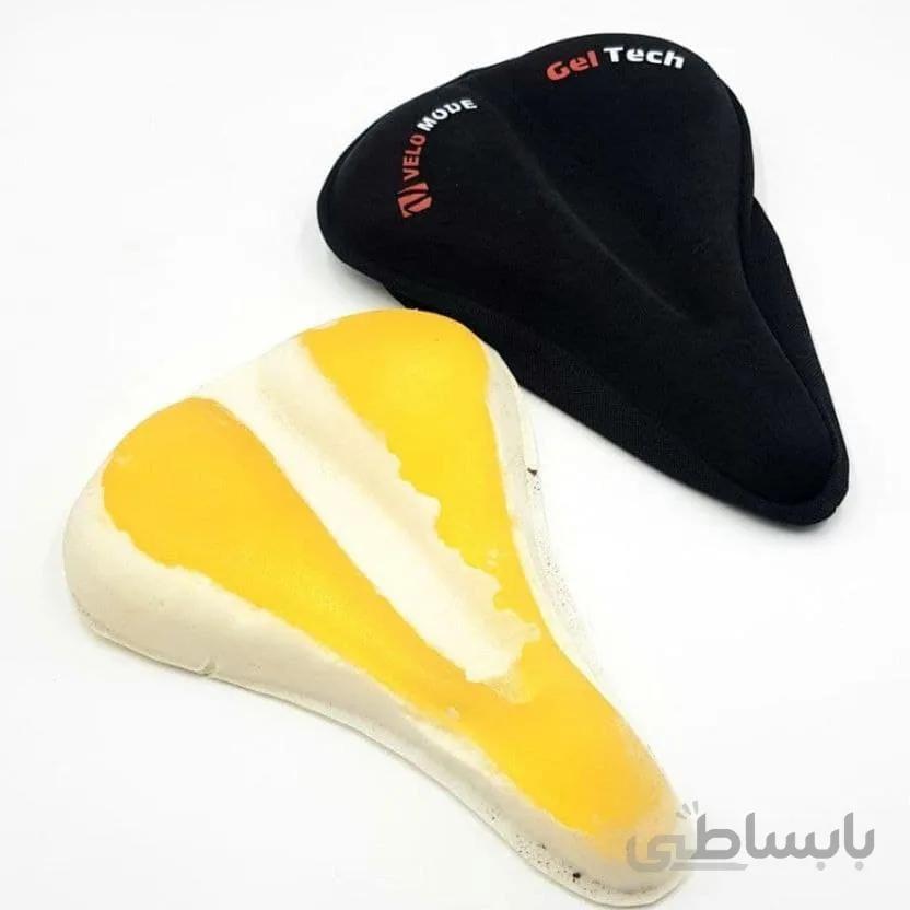 روکش زین ژل دوچرخه برجسته VELO