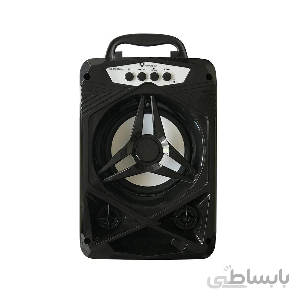 اسپیکر بلوتوثی قابل حمل مدل VVAXLBA XB-019BTPlus سایز ۴ اینچ