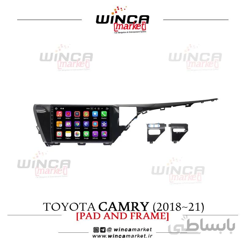 مانیتور تویوتا کمری camry 2018-2021 فابریک اندروید سری M150-M100