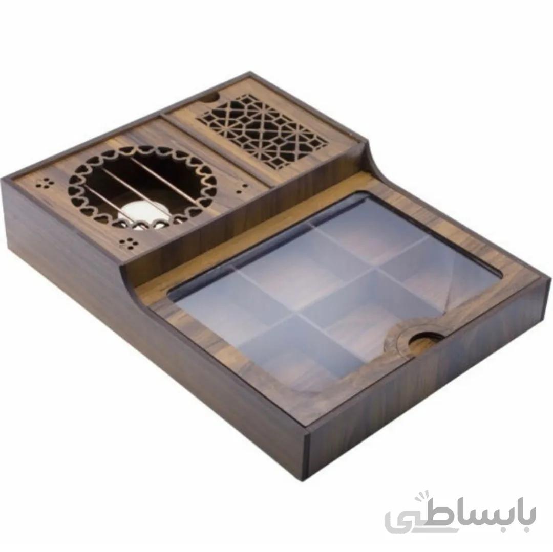 استند پذیرایی چوبی