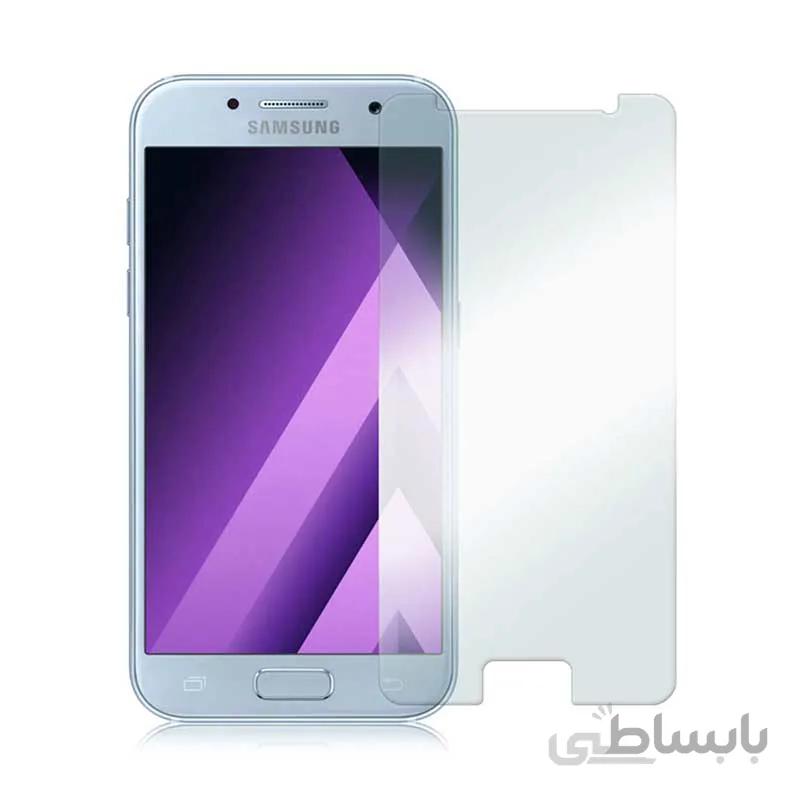 گلس شیشه ای معمولی سامسونگ Samsung A3 2017
