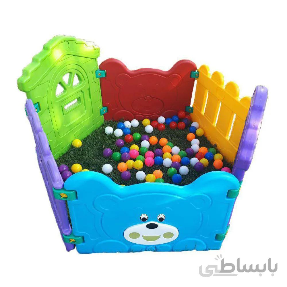استخر توپ 6ضلعی شادی