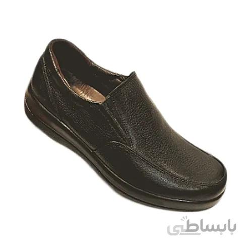 کفش چرم طبی مردانه کد 3711