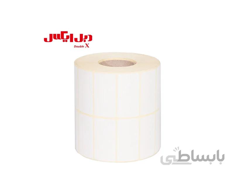 لیبل کاغذی 45*15 دو ردیفه 5000 عددی