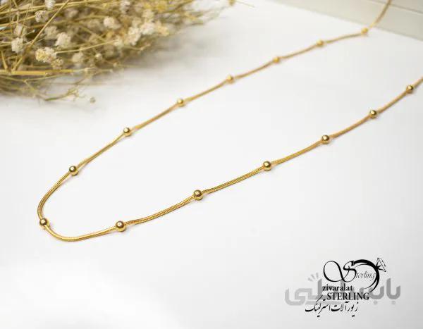 گردنبند توپی زنانه برند ژوپینگ