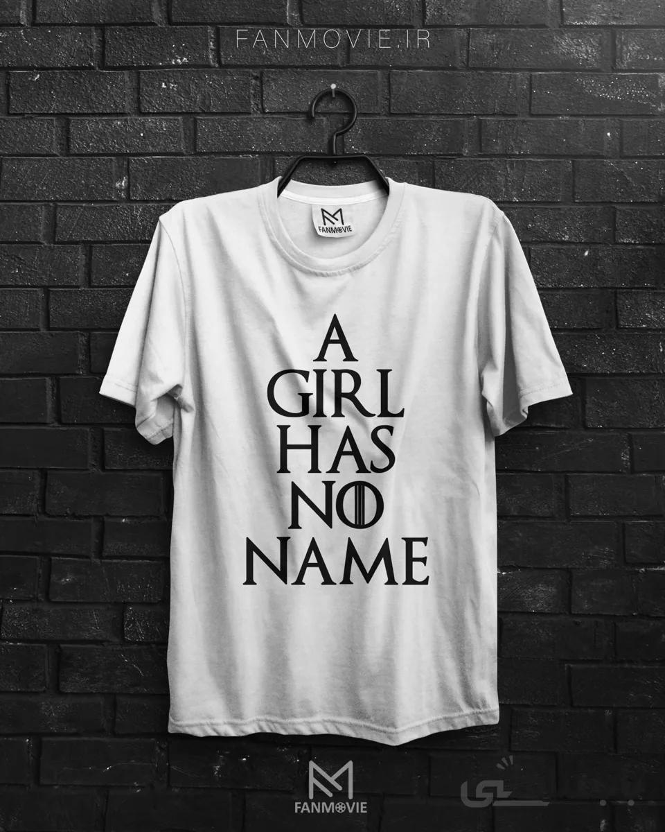 تیشرت گیم اف ترونز طرحGIRL(نخ پنبه)
