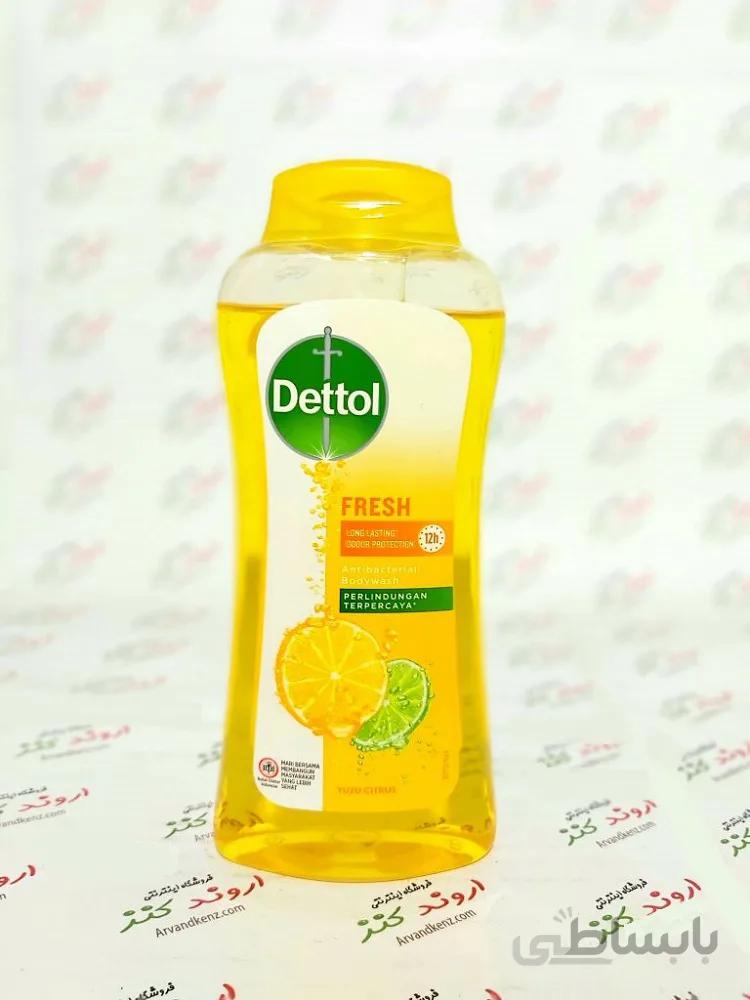 شامپو بدن دتول مدل fresh 300ml