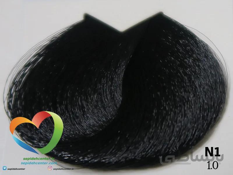 رنگ موی ترام کالر traum color مشکی طبیعی N1-1.0