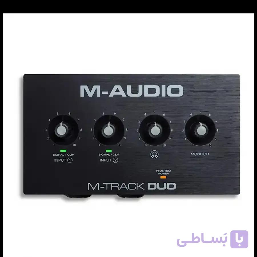 کارت صدا ام آدیو M-AUDIO M-TRACK DUO آکبند کد 62623
