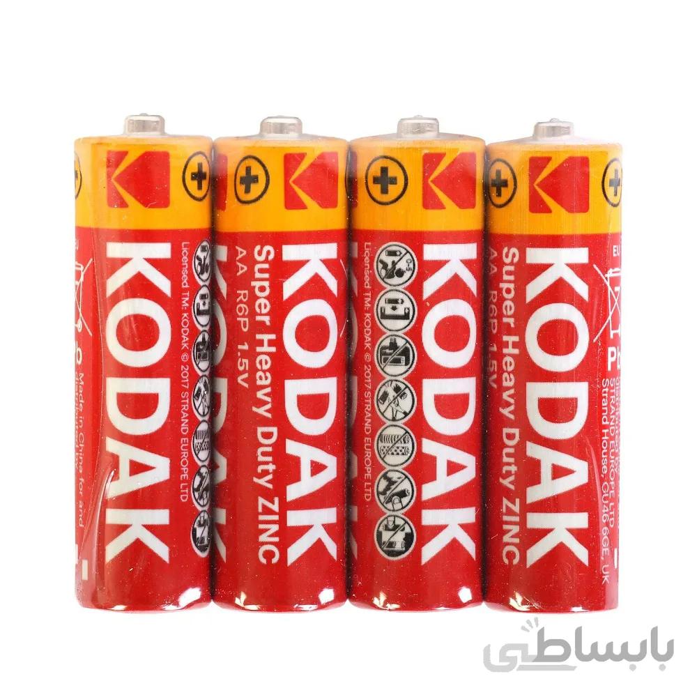 باتری قلمی کداک مدل Super Heavy Duty بسته 4 عددی