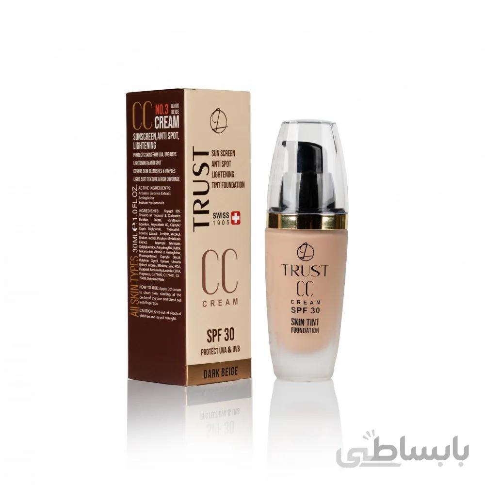 سی سی کرم تراست شماره 3 (بژ تیره)