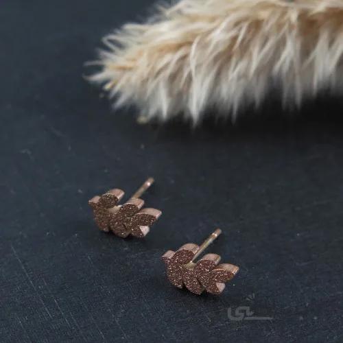 گوشواره طرح برگ