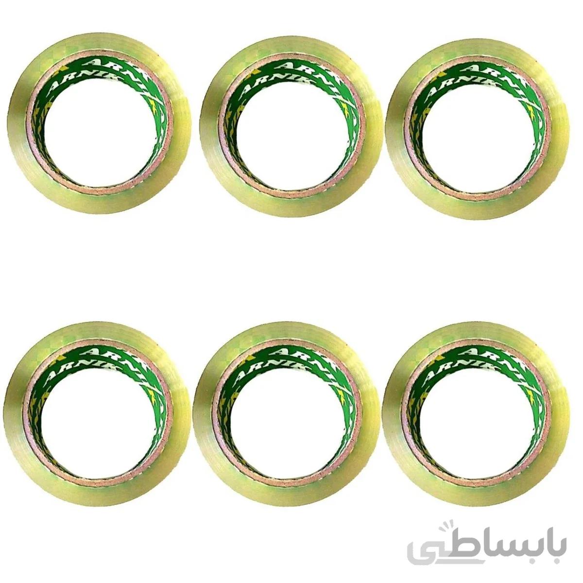 چسب نواری آرنیک مدل 90Yard بسته 6 عددی