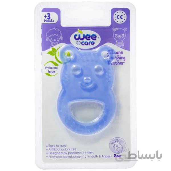 دندانگیر سیلیکونی وی کر طرح خرس wee care