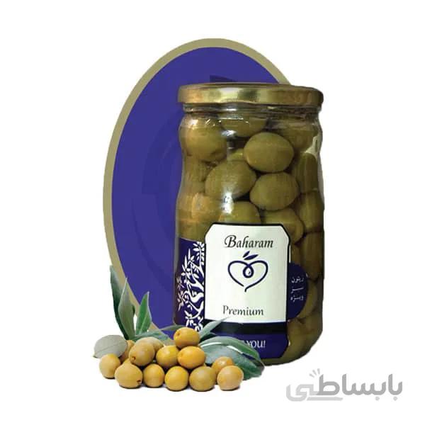 کنسرو زیتون سبز ویژه