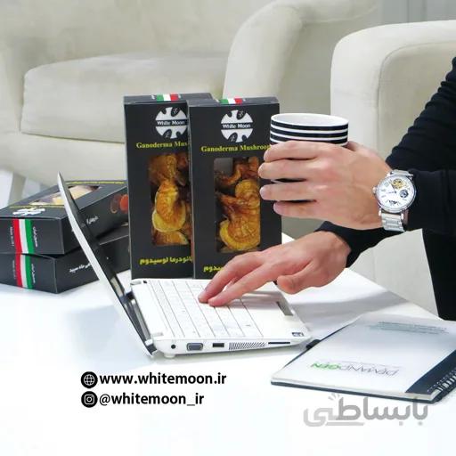 بسته ۵۰ گرمی قارچ خالص گانودرما