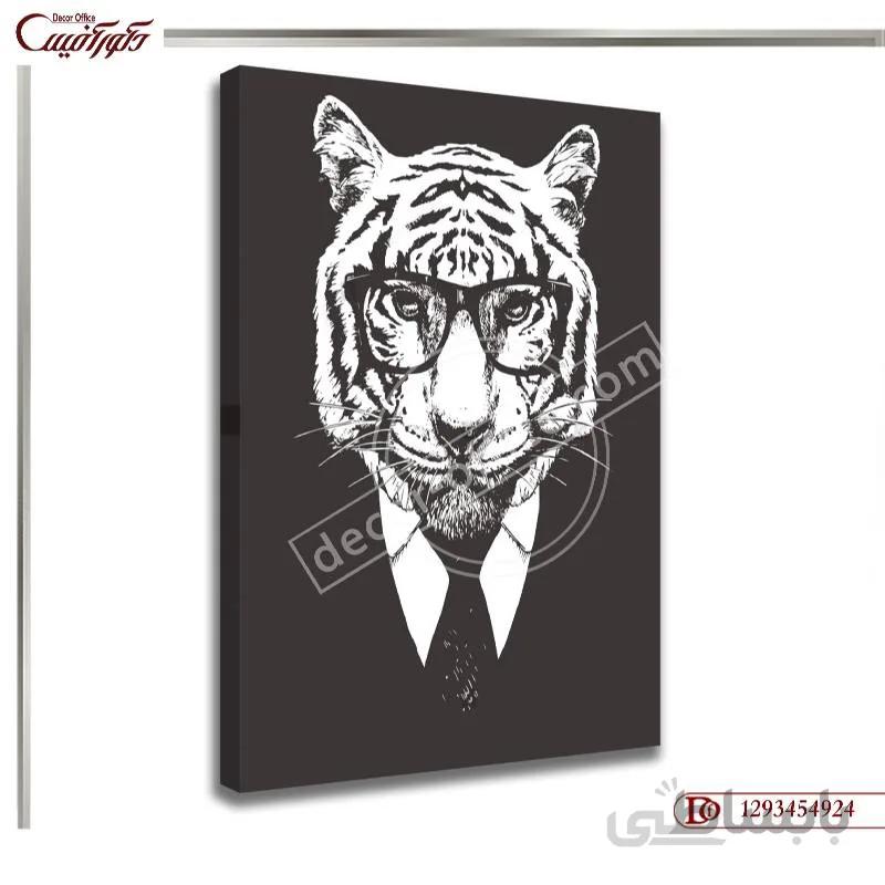 تابلو فانتزی ببر 4924 ا 4924 Tiger Fantasy Paintings