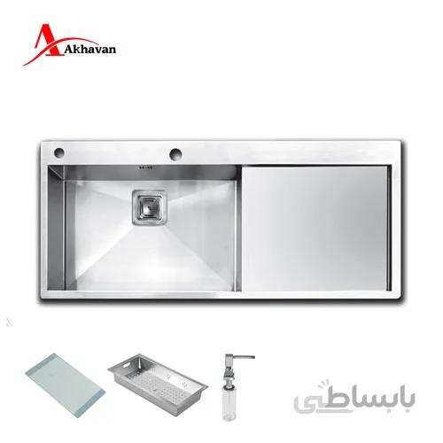 سینک ظرفشویی توکار اخوان ا Akhavan Single Bowl Sink 348