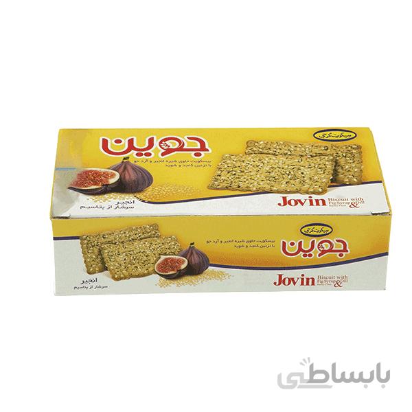 بیسکوئیت جوین با شیره انجیر گرجی - 500گرم