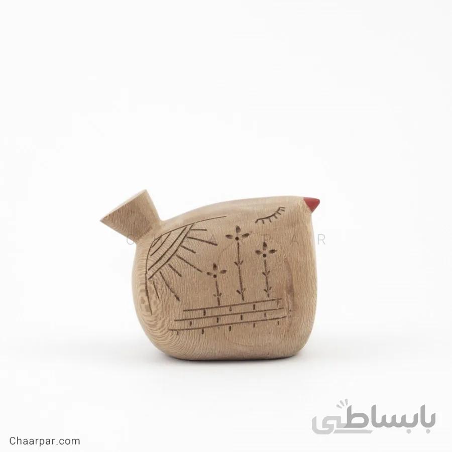 مجسمه پرنده (چشم بسته)