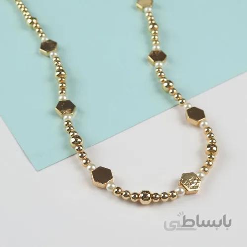 گردنبند گوی و مروارید