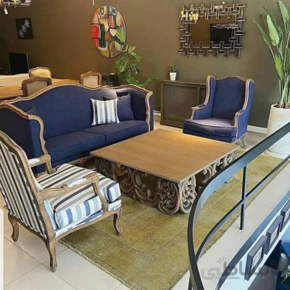 مبل کلاسیک ابزاری و طنابی