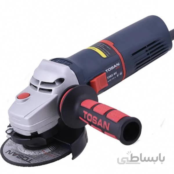 مینی فرز توسن مدل 3382AV Plus ا Tosan 3382 AV Plus Mini Angle Grinder