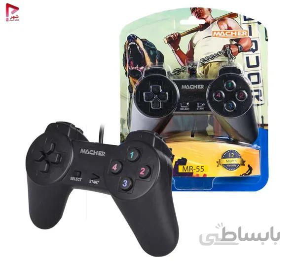 گیم پد سیم دار Macher مدل MR-55 ا Macher Wired Gamepad Model MR-55