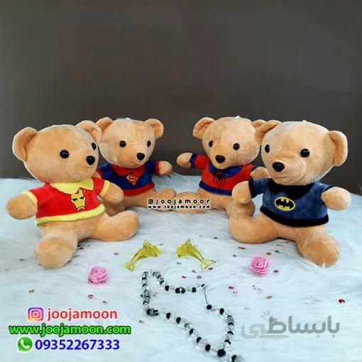 عروسک خرس لباس دار مینی
