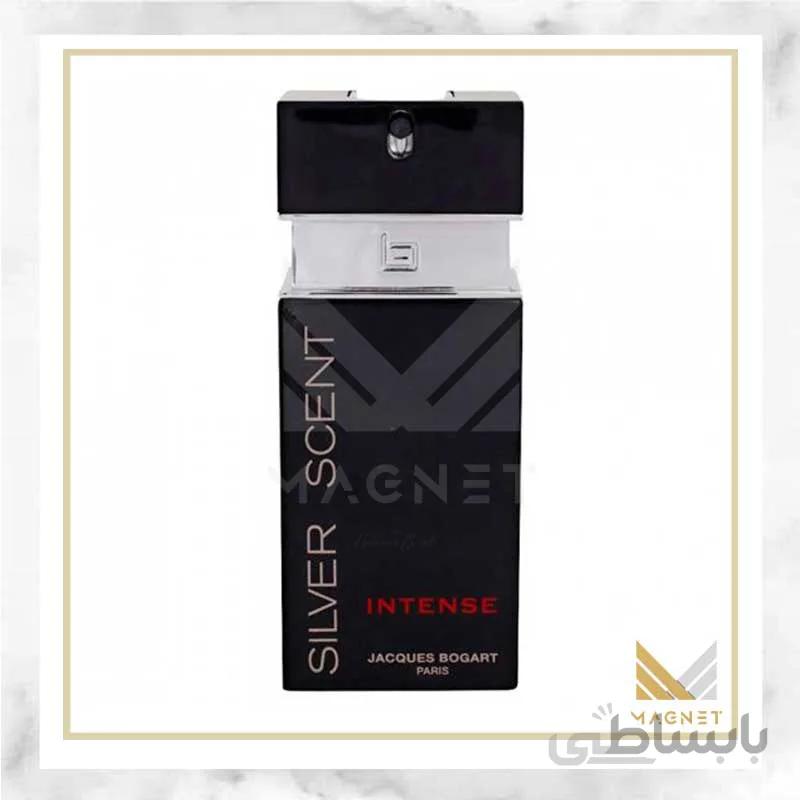 ادو تویلت مردانه Silver Scent Intense حجم 100 میل ا Jacques Bogart Silver Scent Intense Eau De Toilette For Men 100ml
