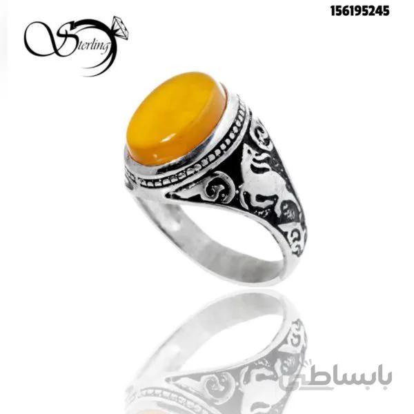 انگشتر شرف نقره مردانه کد:۱۸۹۵