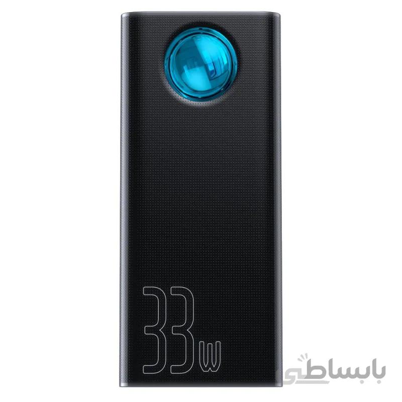 پاور بانک سریع بیسوس Baseus Amblight PD3.0+QC3.0 Quick Charge 30000mAh Power Bank