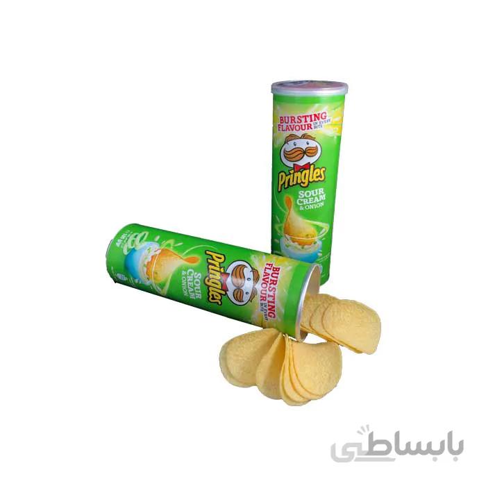 چیپس پرینگرز پیاز و خامه ای 165گ