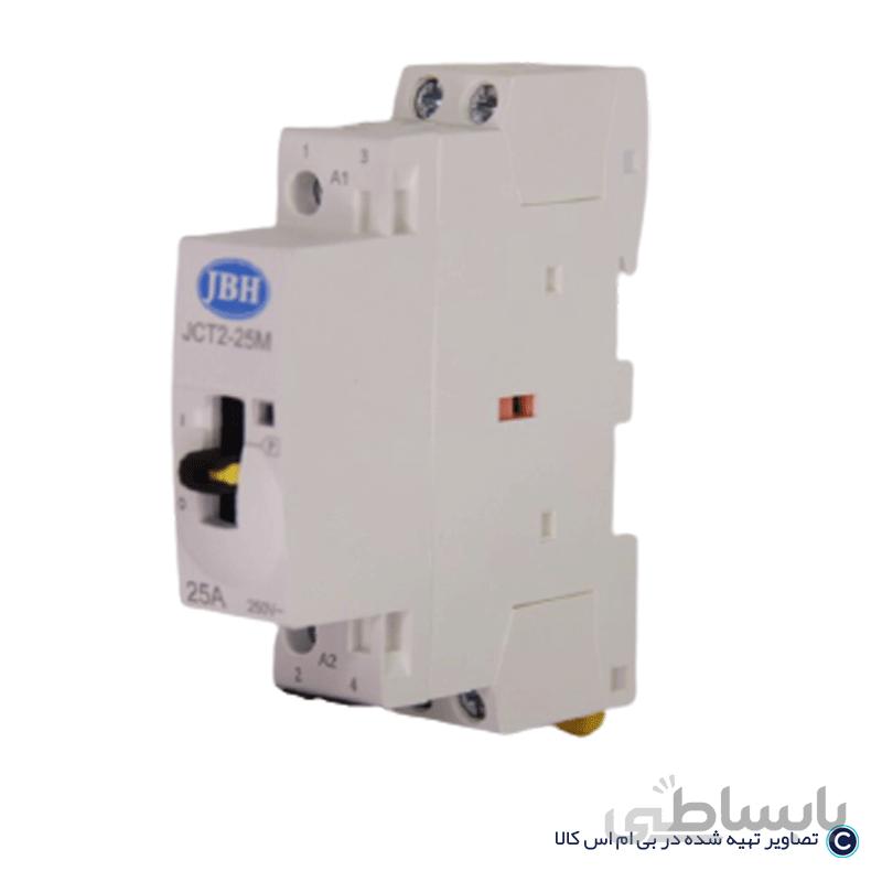 کنتاکتور تک‌فاز کلیددار JBHآمپر 25 ا JBH-1ph-contactor-with-key