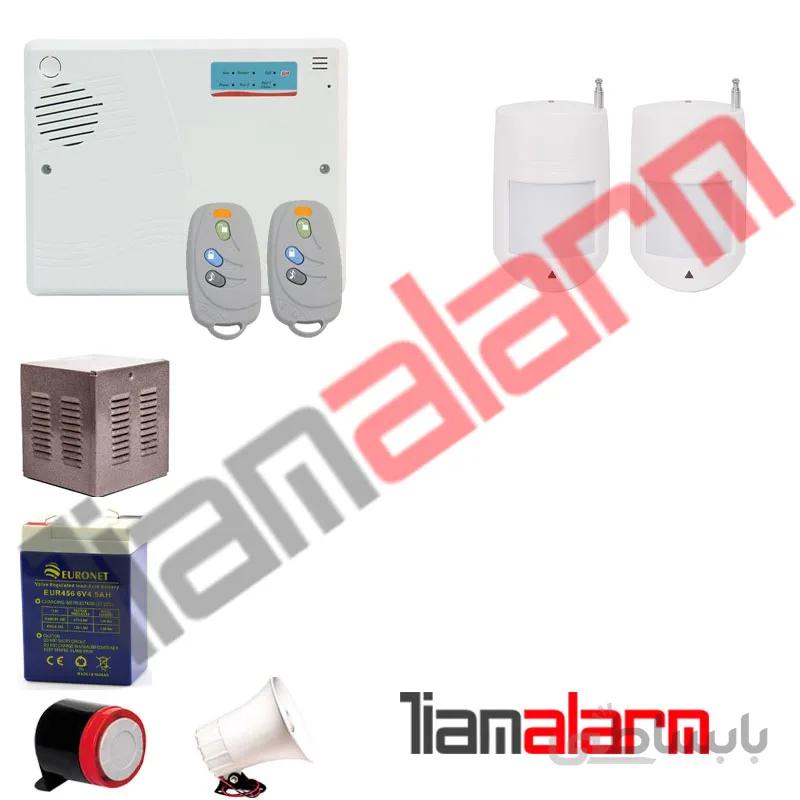 پکیج دزدگیر اماکن بیسیم مدل سایلکس تلفنیPD14H72