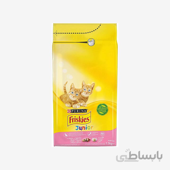غذای خشک گربه کیتن فریسکیز 1.5 کیلوگرم