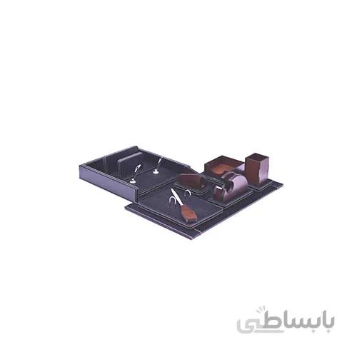 ست رومیزی چرم و چوب
