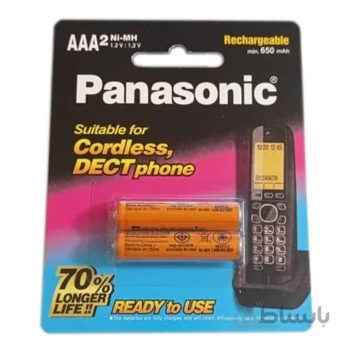 باتری نیم قلمی قابل شارژ پاناسونیک HR650mah