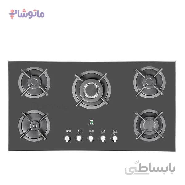 اجاق گاز صفحه ای پرنیان استیل مدل BP-5207